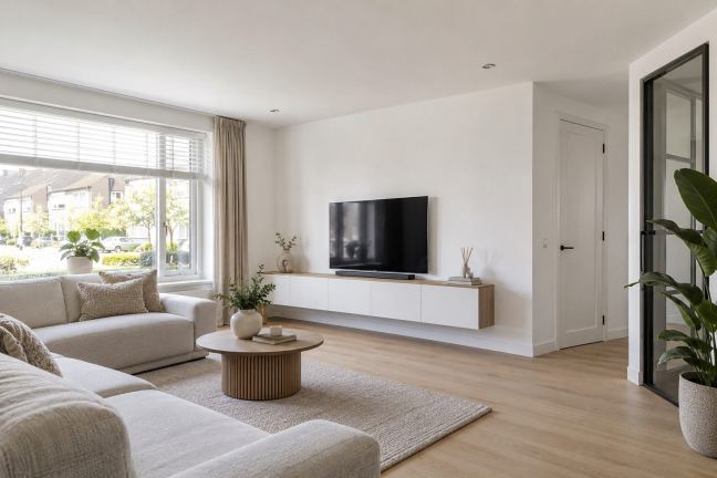 Renovlies, netjes verzorgd van voorbereiding tot afwerking