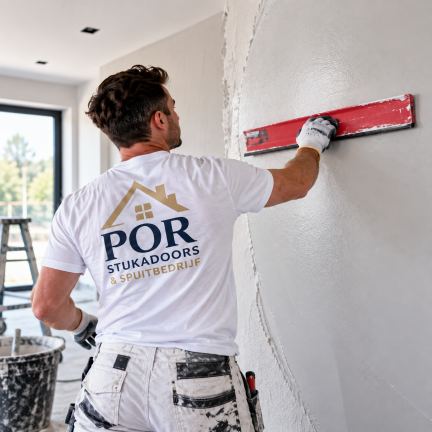 Dunpleister voor nieuwbouwwoningen